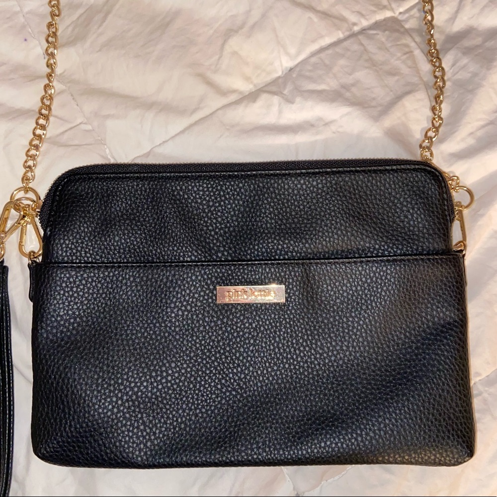 Crossbody and or clutch by PinkLottie vegan leather and cruelty free